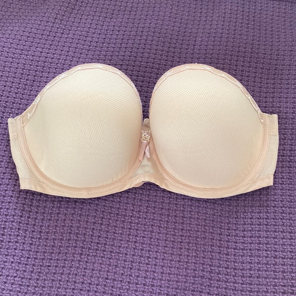 Freya Idol Allure strapless multiway bra. Beige, UK36F US36G - Picture 1 of 5